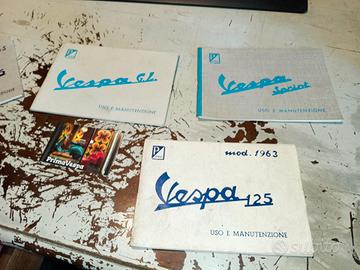 libretto uso e manutenzione vespa 150 gl vnb 125 s