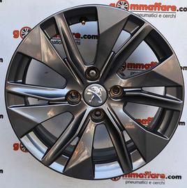 4 Cerchi da 16' in Lega - Peugeot - 2008 New - 982