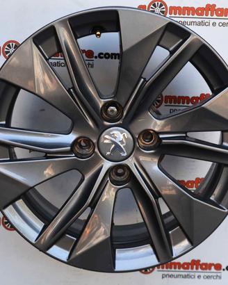 4 Cerchi da 16' in Lega - Peugeot - 2008 New - 982