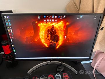 Monitor 4k LG 27UL500-W 27” IPS HDR