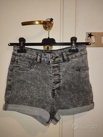 FB sister pantaloni grigi vita alta