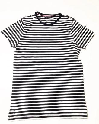 T-Shirt Tommy Hilfiger Donna Taglia S a Righe Blu