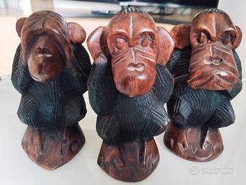 Trio scimmiette.