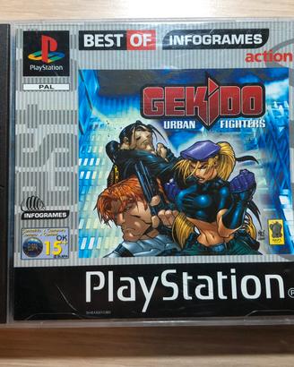 Gioco giochi Ps1 play station 1 Gekido