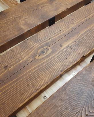 mensole legno massello