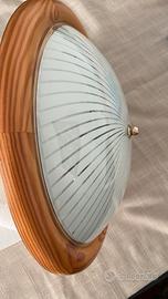 Plafoniera , postazione per due lampadine