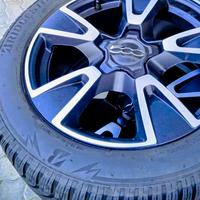 pneumatici 215/55/17 + cerchi invernali usate poch