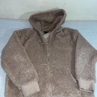 Felpa H&M Effetto Orsetto Beige - TG. M Oversize
