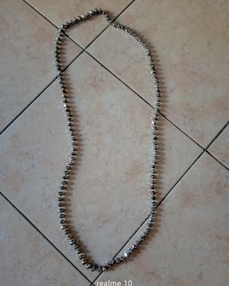 Collana donna 58 cm  doppia chiusura magnetica 