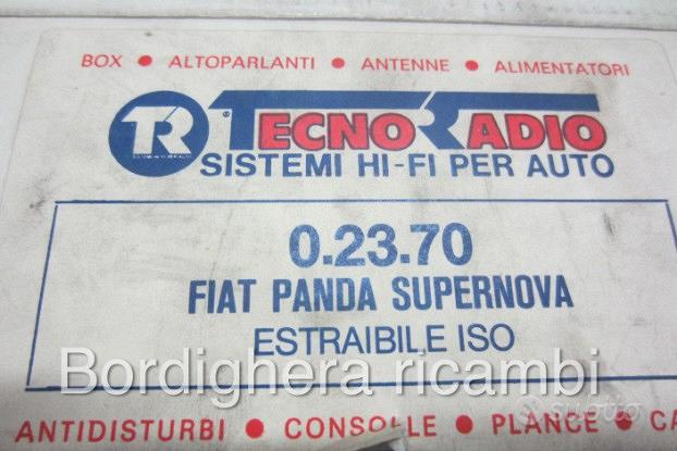 Cassetto portaradio Fiat Panda serie 30/45 - Amica Panda