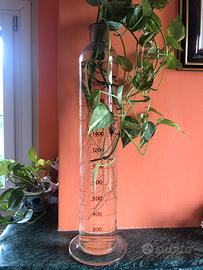 Bottiglia graduata laboratorio chimico