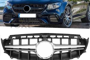 Calandra look AMG Mercedes E 213 238 16-20 Silver