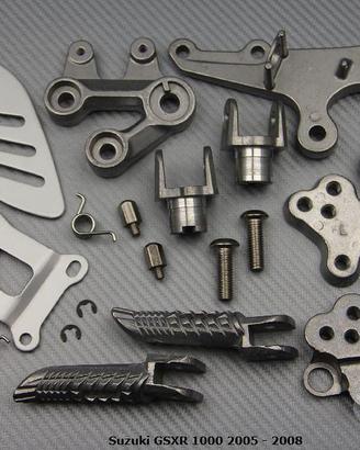 Supporto pedana anteriore SUZUKI GSXR 1000 2005 08