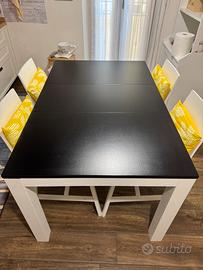 tavolo allungabile e sedie Scavolini
