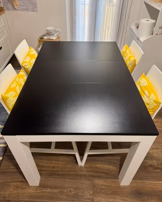 tavolo allungabile e sedie Scavolini