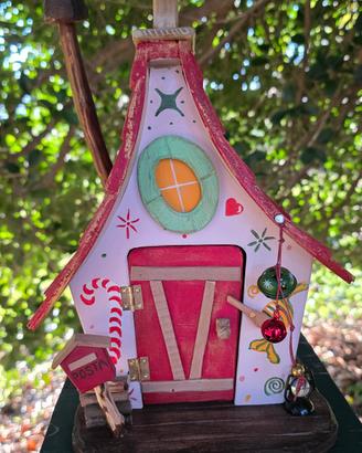 casetta Elfo di Natale 