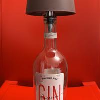 lampade con bottiglie gin