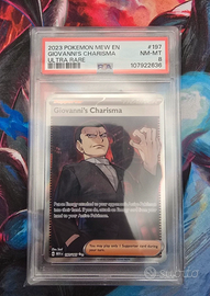 Carta Gradata PSA 8 Giovanni's Charisma 151