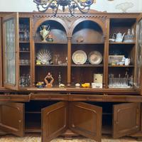 Mobile da soggiorno in legno vintage
