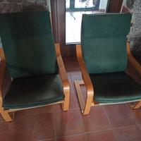 poltrona a dondolo poang ikea