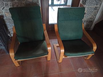 poltrona a dondolo poang ikea