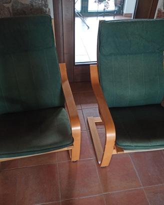 poltrona a dondolo poang ikea