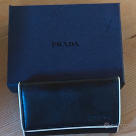Portachiavi Prada  originale in pelle