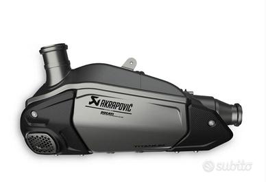 Scarico Akrapovic omologato EU 5+ per Panigale V4
