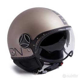 CASCO MOMO DESIGN FGTR EVO NIKEL FROST