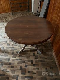 Tavolo tondo allungabile