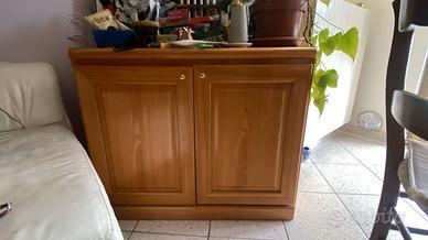 Cucina,camera e soggiorno