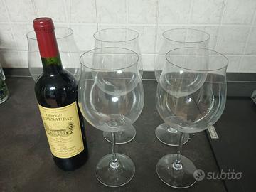 Calici vino rosso