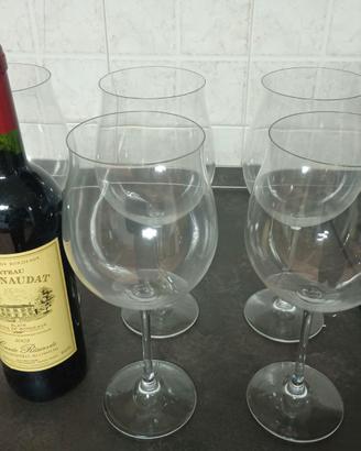Calici vino rosso
