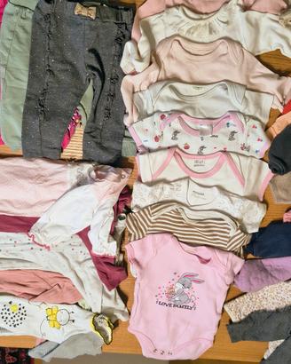 vestiti bambine 0-9 mesi autunno inverno