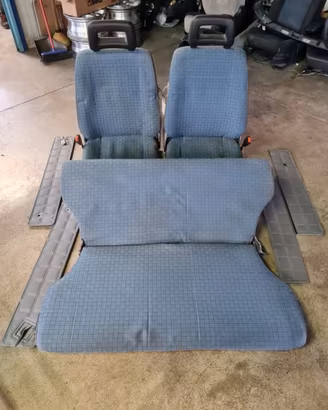 Sedili anteriori e posteriori FIAT PANDA del 2002