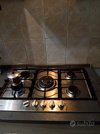 cucina lineare 330 ml stucco bianco 