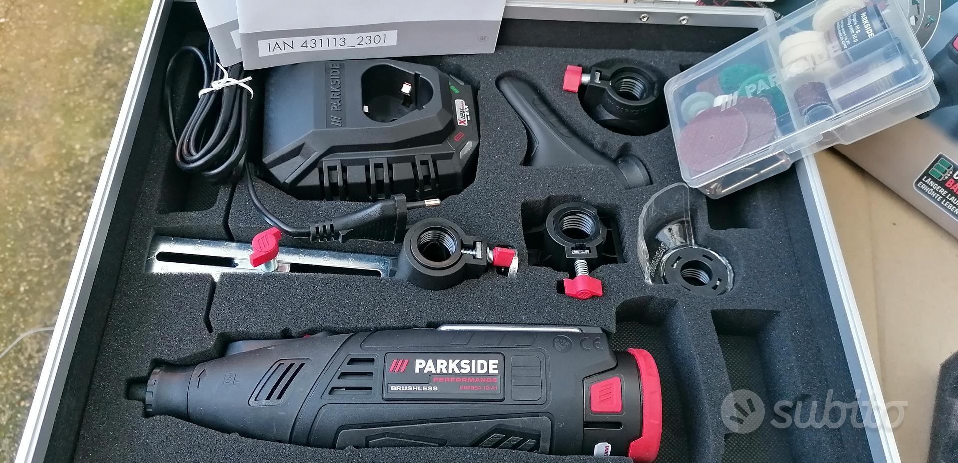 LEVIGATRICE A PENNA PARKSIDE PERFORMANCE BRUSHLESS A BATTERIA 12V