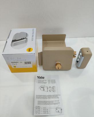 Serratura Yale 68080601 - 2 mandate-