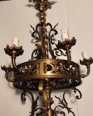 lampadario antico 