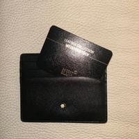 Portacarte Montblanc Meisterstuck nero