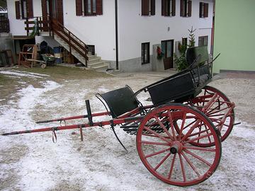 Antico calesse da cavallo