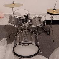 Pearl batteria Roadshow Junior + pelli mesh/silent