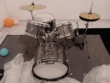 Pearl batteria Roadshow Junior + pelli mesh/silent
