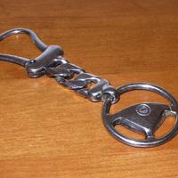 Portachiavi Opel in argento 925