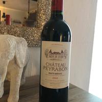 Vino rosso chateau peyrabon
