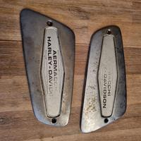 PLACCHE CROMATE SERBATOIO AERMACCHI HARLEY DAVIDSO