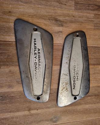 PLACCHE CROMATE SERBATOIO AERMACCHI HARLEY DAVIDSO