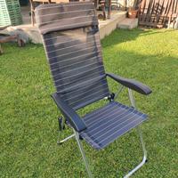 sedia poltrona giardino/camper