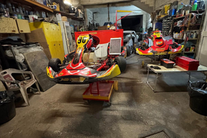 Go kart RS 10 con kz10c preparato