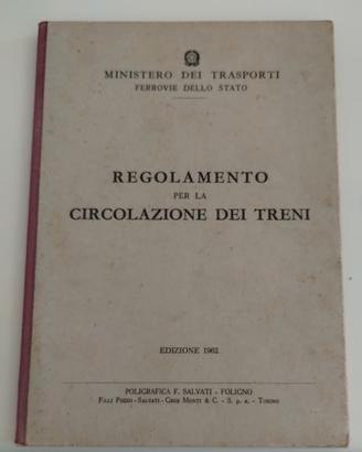 regolamento per la circolazione dei treni